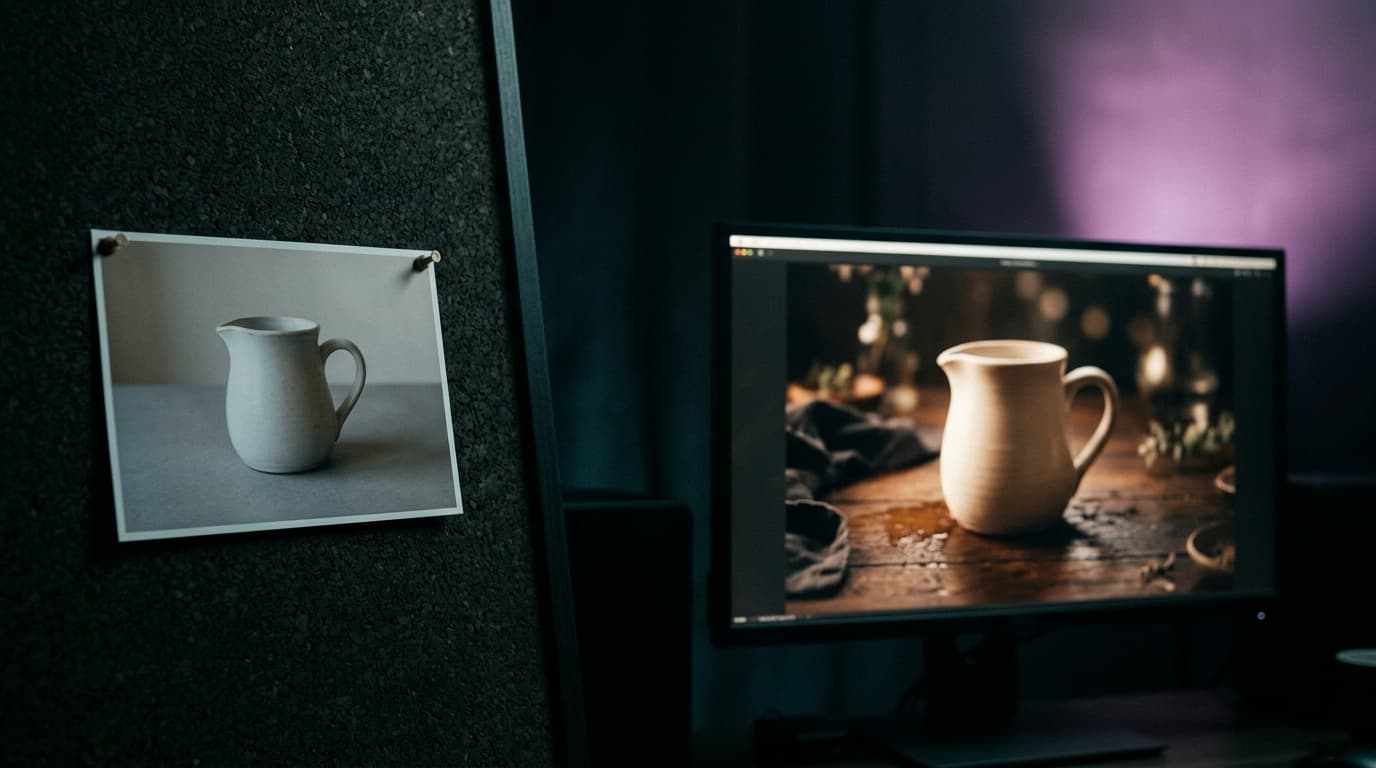 Generated cinematic product video frame