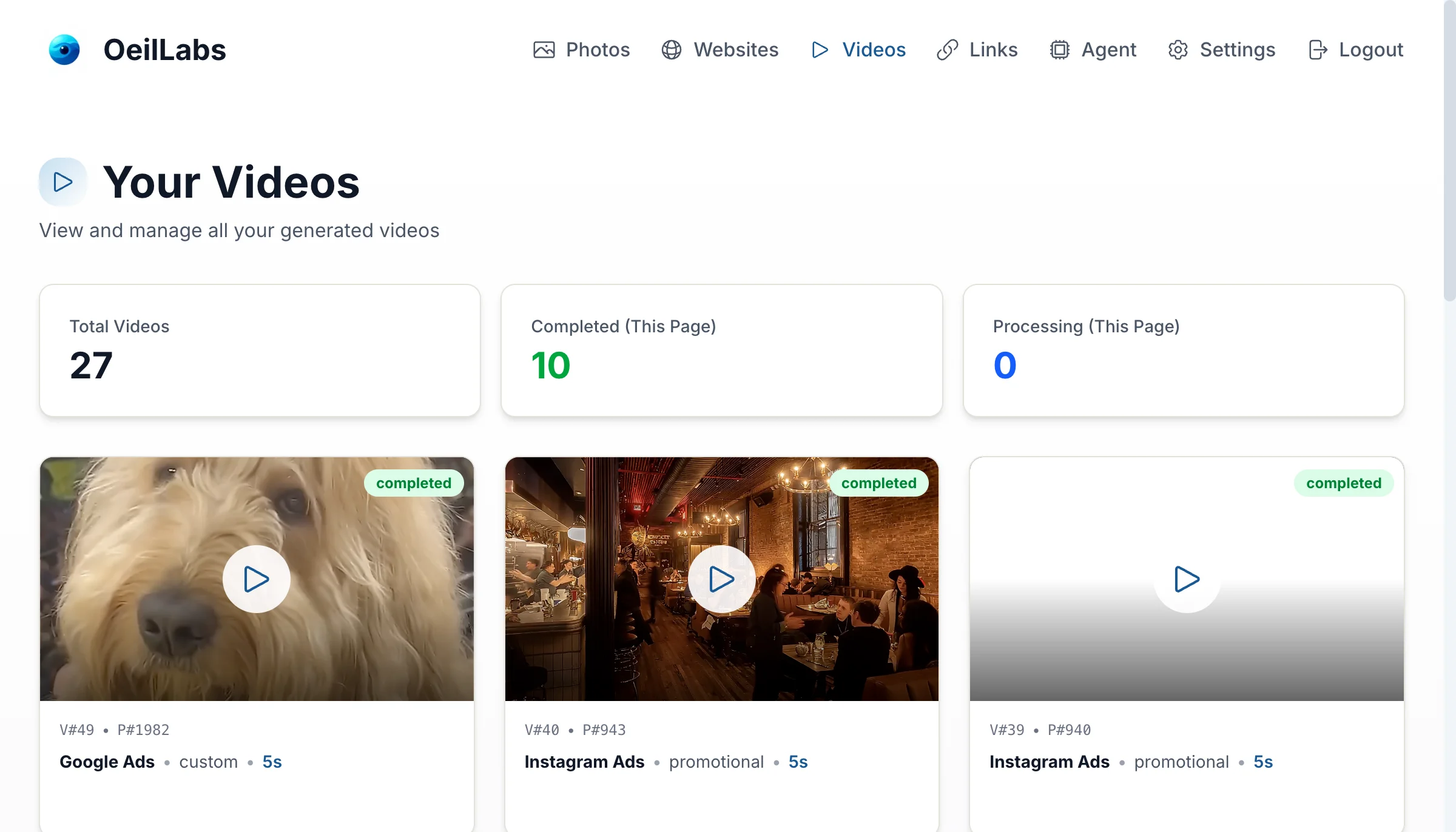 Video Generation - Create stunning AI videos